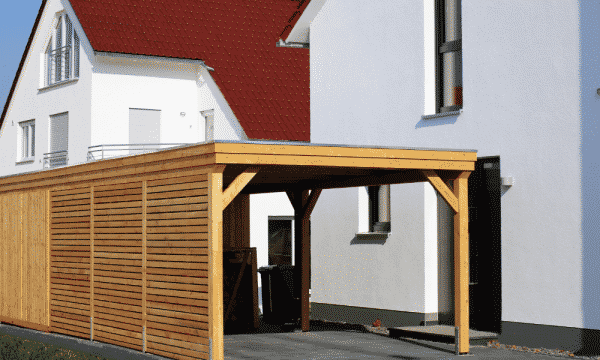 carport en bois