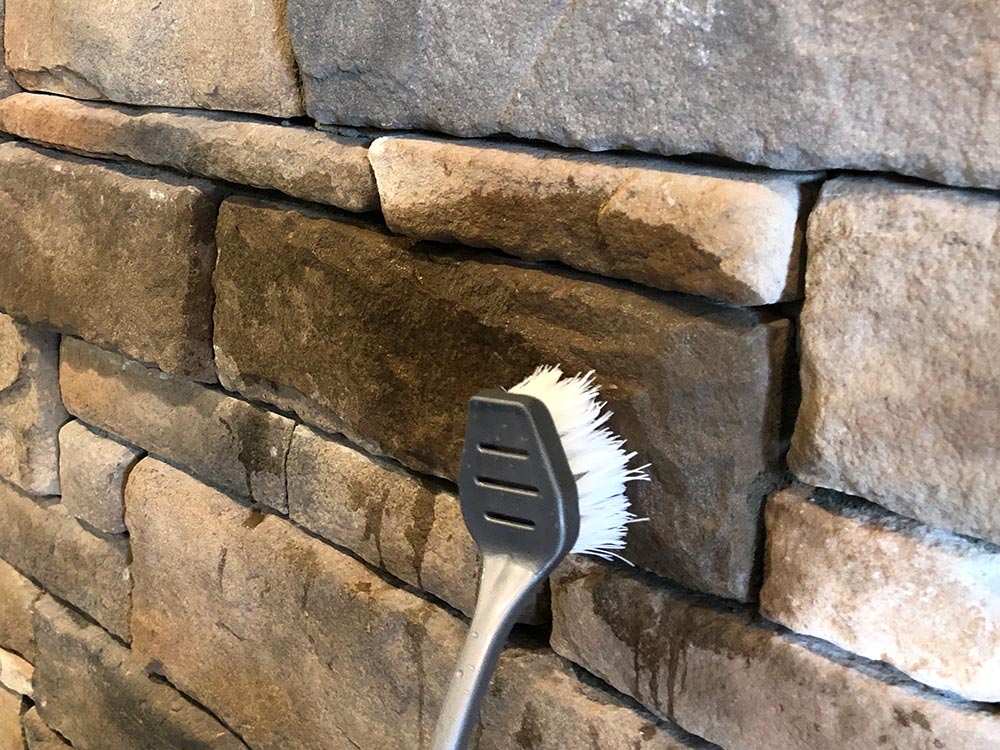 nettoyer murs en pierres