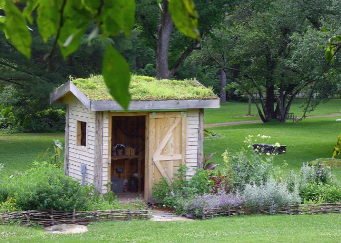abri de jardin en résine