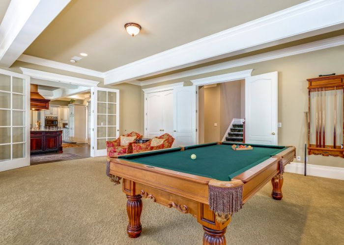 décorez votre salle de billard