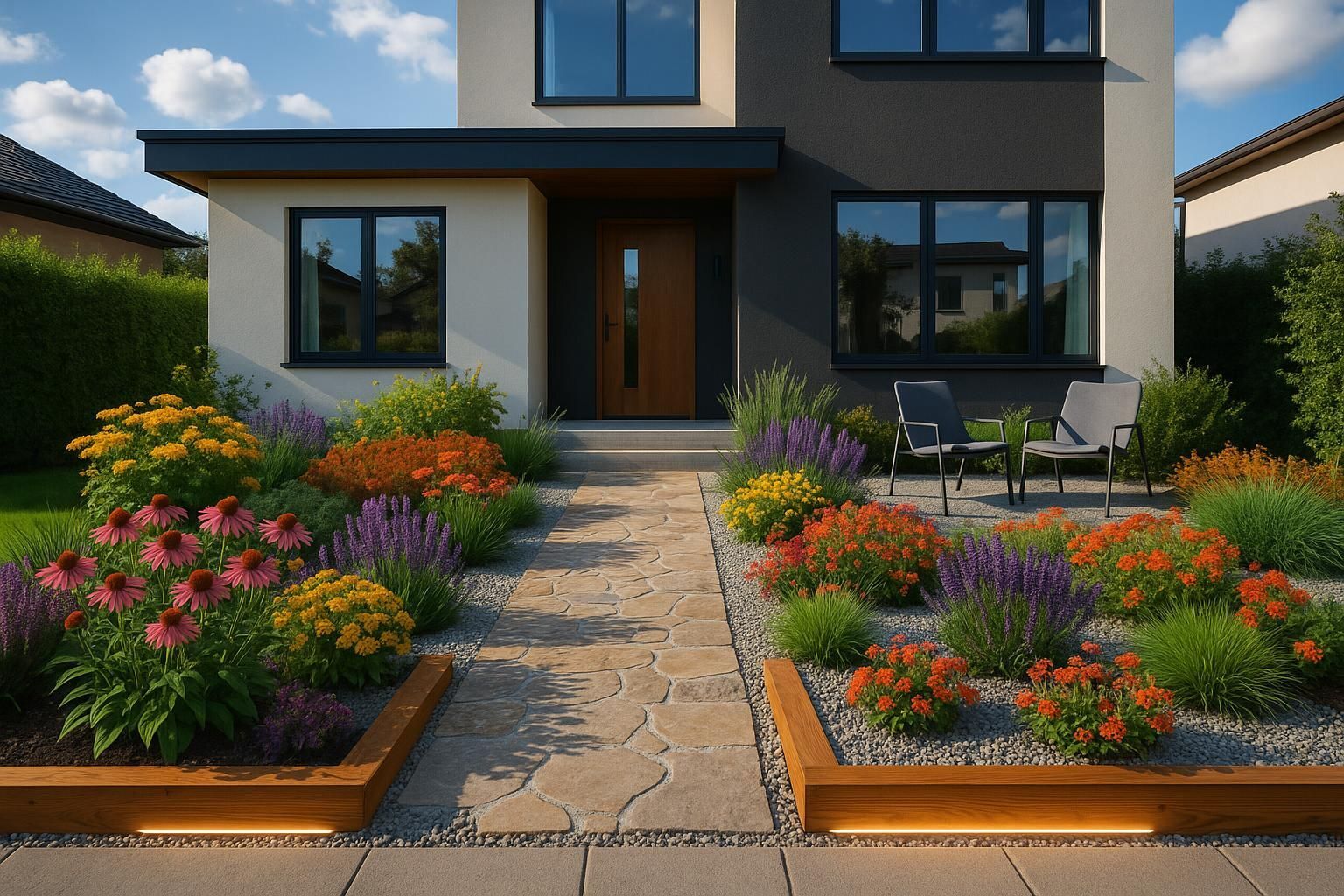 Découvrez des idées faciles et les dernières tendances pour aménager un parterre devant votre maison en 2025. Transformez votre espace extérieur en un véritable havre de paix avec des conseils pratiques et des inspirations modernes.