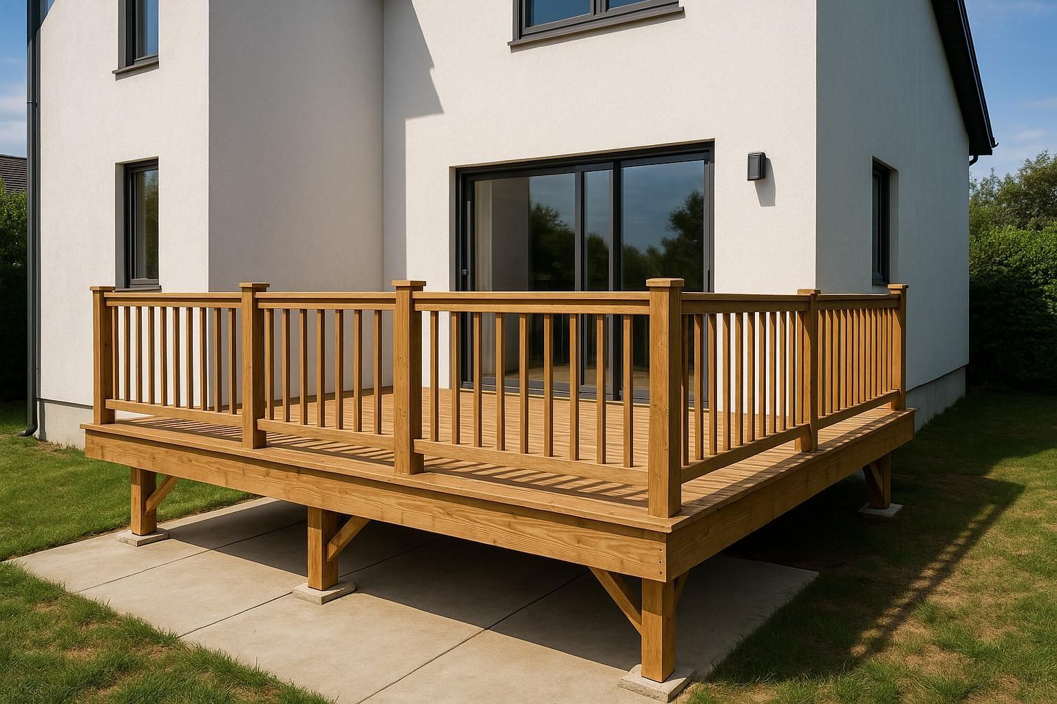 Découvrez comment construire votre terrasse suspendue en bois en 5 étapes simples et sans tracas. Suivez notre guide pratique pour transformer votre espace extérieur en un lieu de détente et de convivialité.