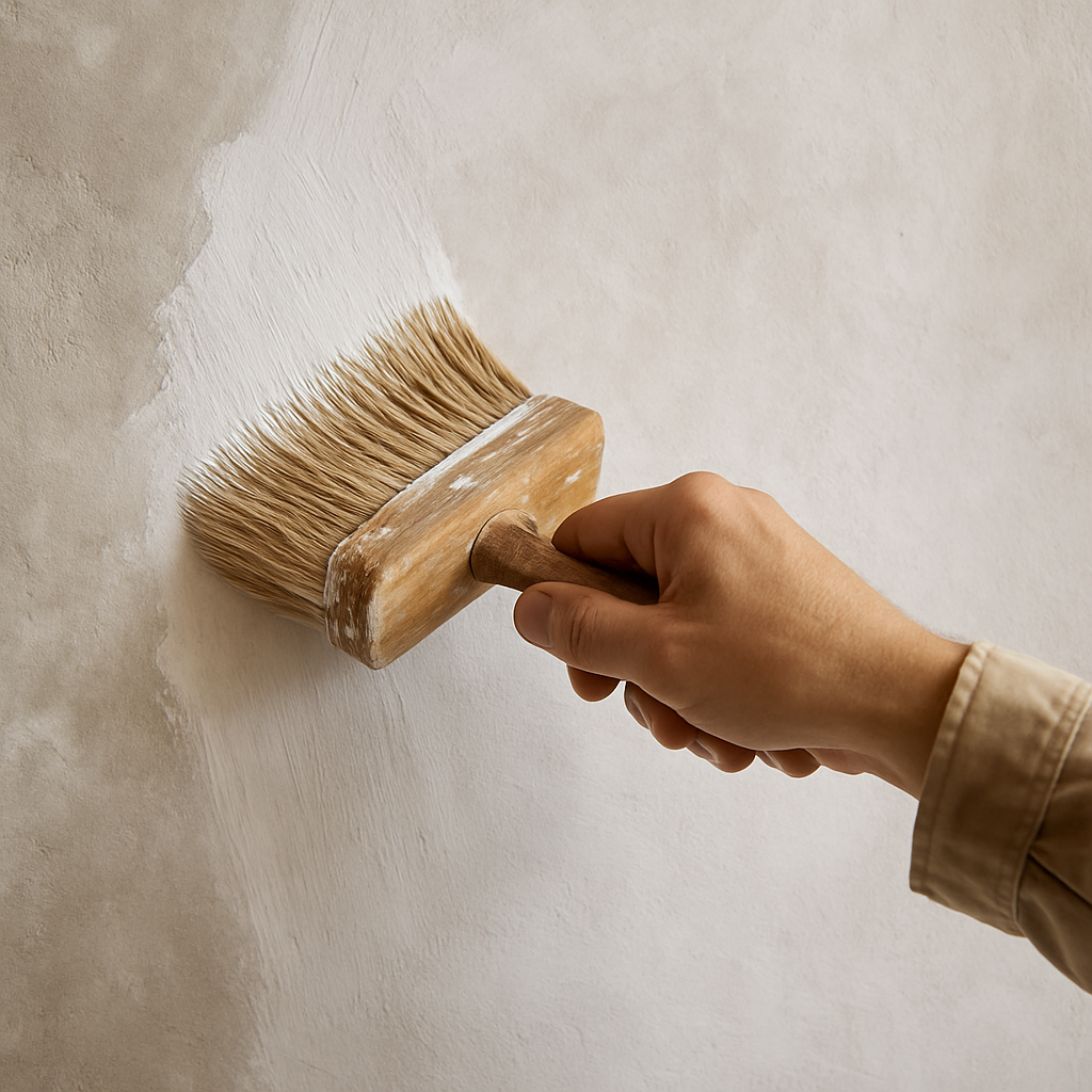 dĂ©couvrez le lait de chaux, un revĂȘtement naturel et Ă©cologique pour protĂ©ger et dĂ©corer vos murs en 2025. optez pour une solution durable, saine et esthĂ©tique, adaptĂ©e Ă tous les styles dâintĂ©rieurs et extĂ©rieurs.