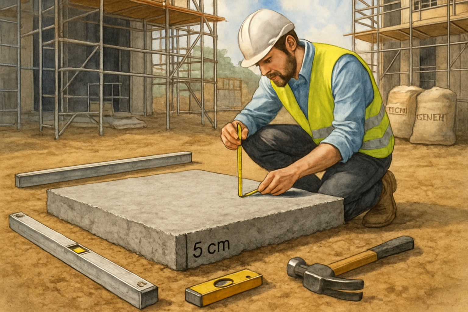 découvrez la résistance d'une dalle béton de 5 cm d'épaisseur, ses usages possibles, ses limites de solidité et les précautions à prendre pour garantir sa durabilité.