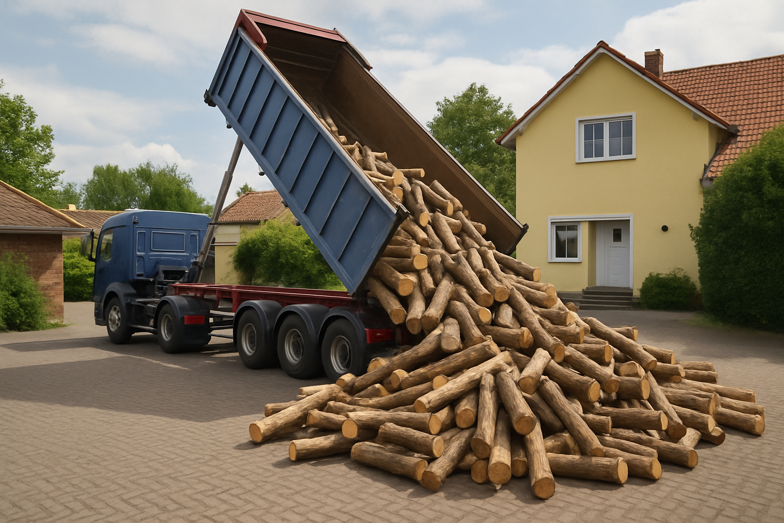 commandez votre semi-remorque de bois de chauffage en 2 mĂštres, livrĂ© rapidement partout en 2025, avec un prix fixe et sans mauvaise surprise. profitez dâun service fiable, Ă©conomique et transparent pour votre bois de chauffage.