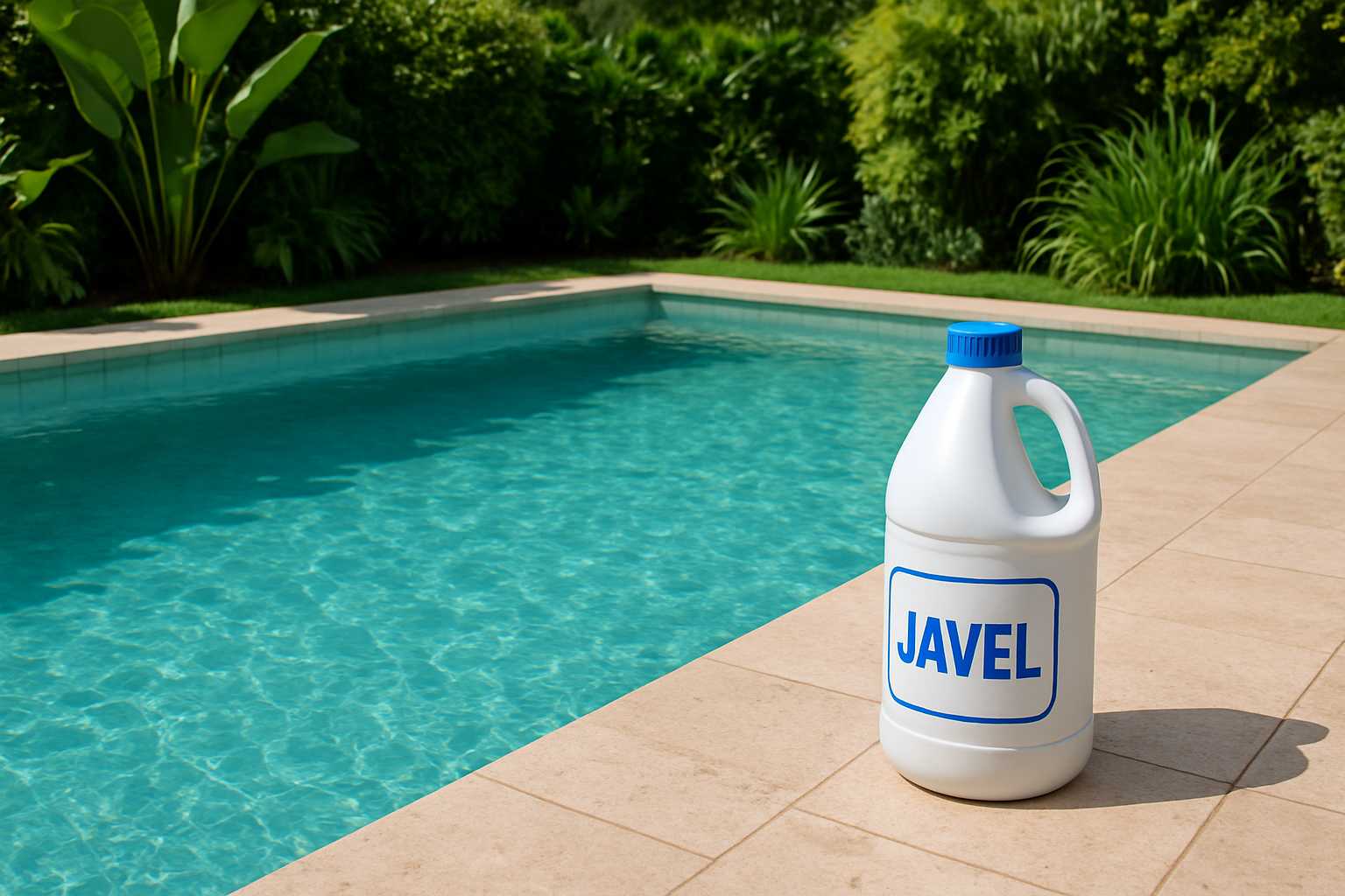 dĂ©couvrez comment dĂ©sinfecter efficacement lâeau de votre piscine en seulement 24h grĂące Ă la javel, sans utiliser de produits chimiques complexes. guide simple, rapide et Ă©conomique !
