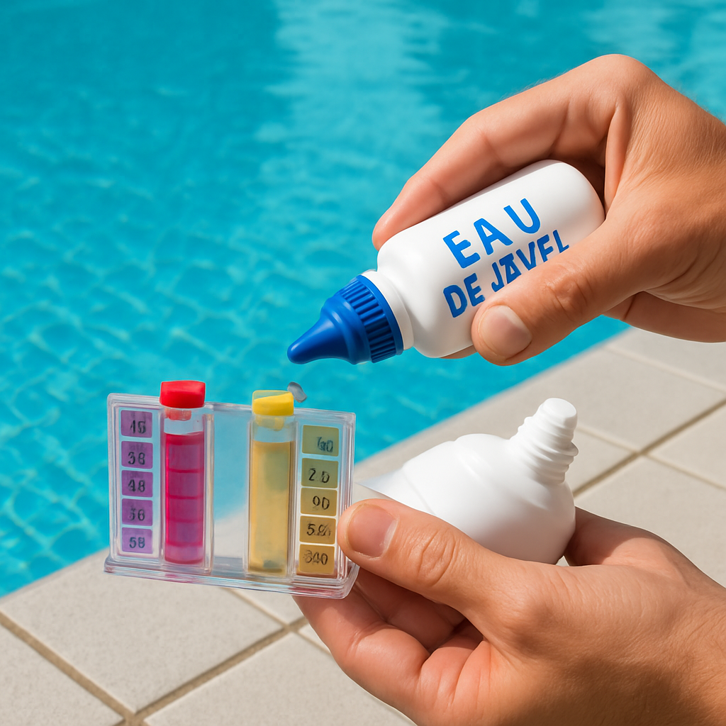 dĂ©couvrez comment dĂ©sinfecter efficacement lâeau de votre piscine en 24h seulement avec de la javel, sans avoir recours Ă des produits complexes ou coĂ»teux. astuces simples et guide Ă©tape par Ă©tape inclusâŻ!