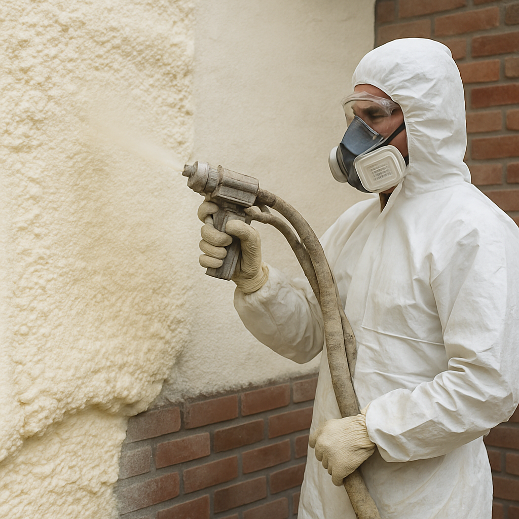 isolez votre maison facilement en un week-end grâce à la mousse polyuréthane projetée, sans besoin de professionnels ni de procédures compliquées. profitez d’un confort thermique optimal rapidement et simplement !