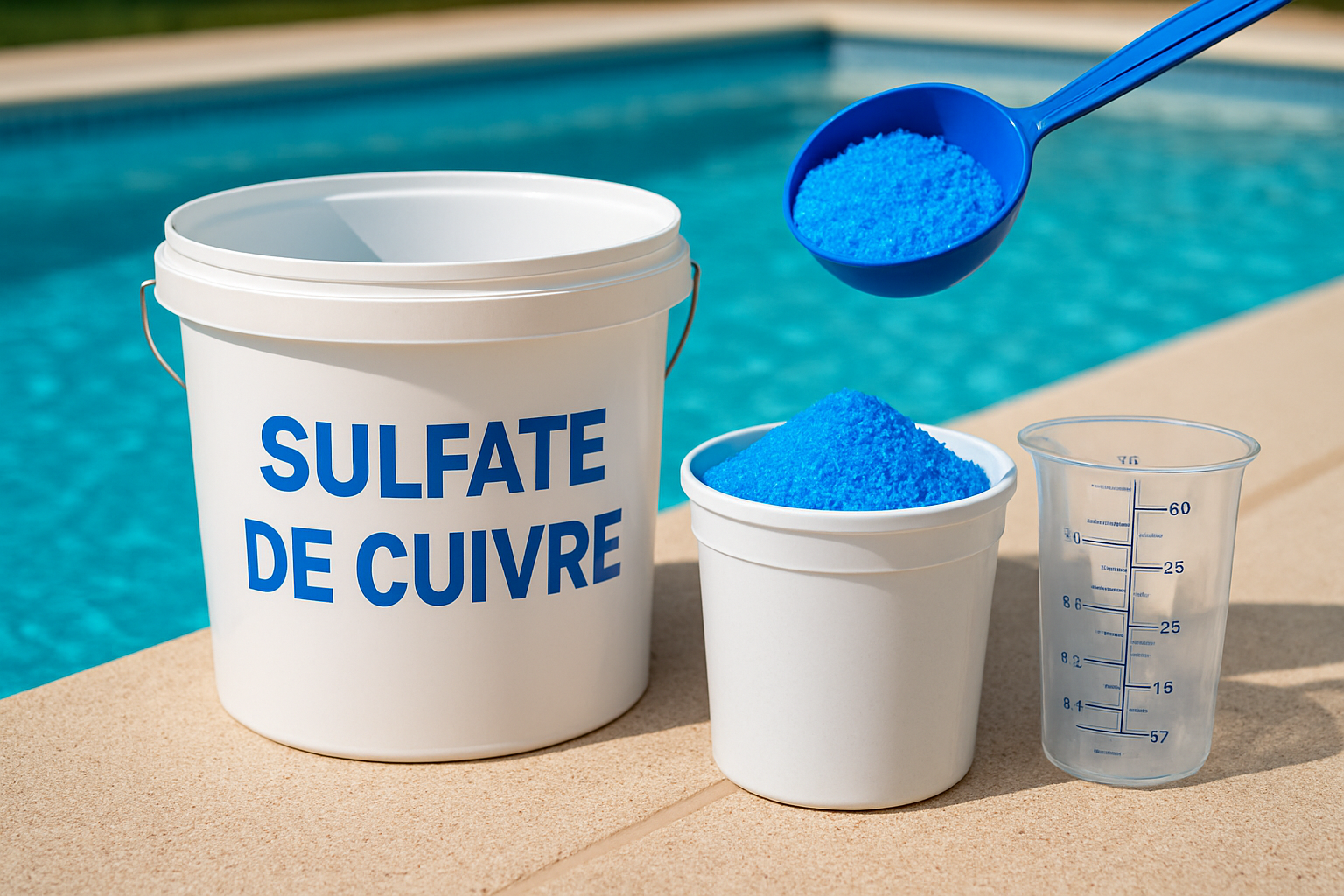 découvrez comment obtenir une eau limpide en seulement 15 minutes grùce au dosage idéal de sulfate de cuivre, sans effort ni calculs compliqués. guide simple et rapide pour une piscine éclatante !