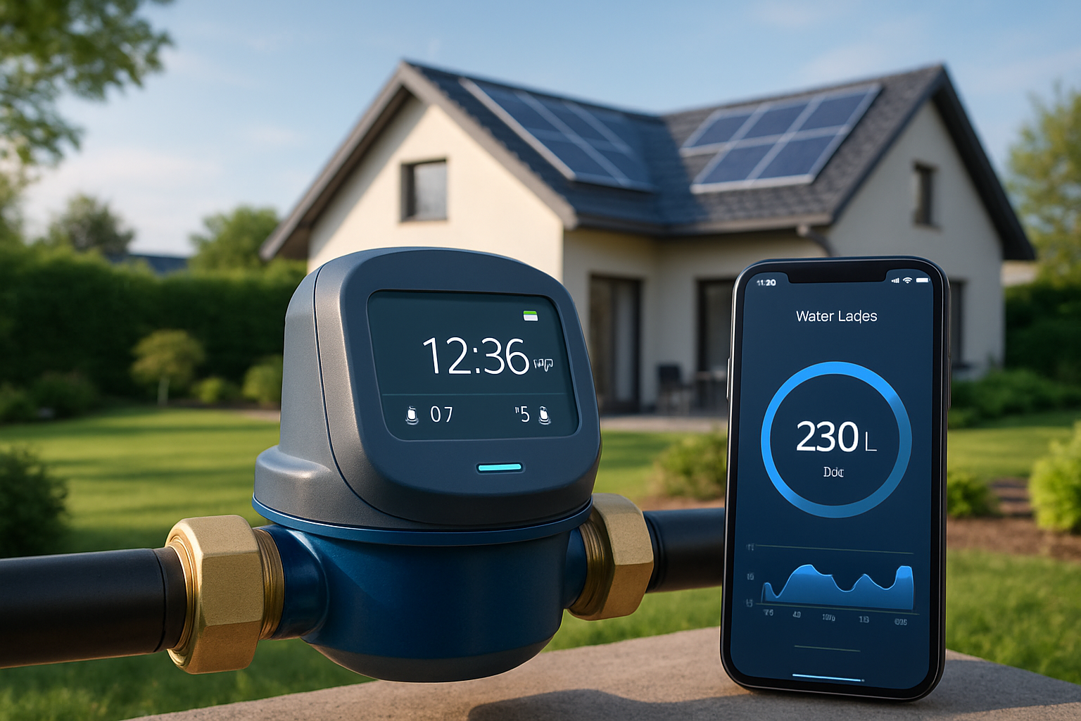 surveillez votre consommation d'eau à distance en seulement une journée, sans travaux ni intervention technique, grâce à la télérelève de compteur d'eau. simplicité, rapidité et efficacité pour une gestion optimisée.