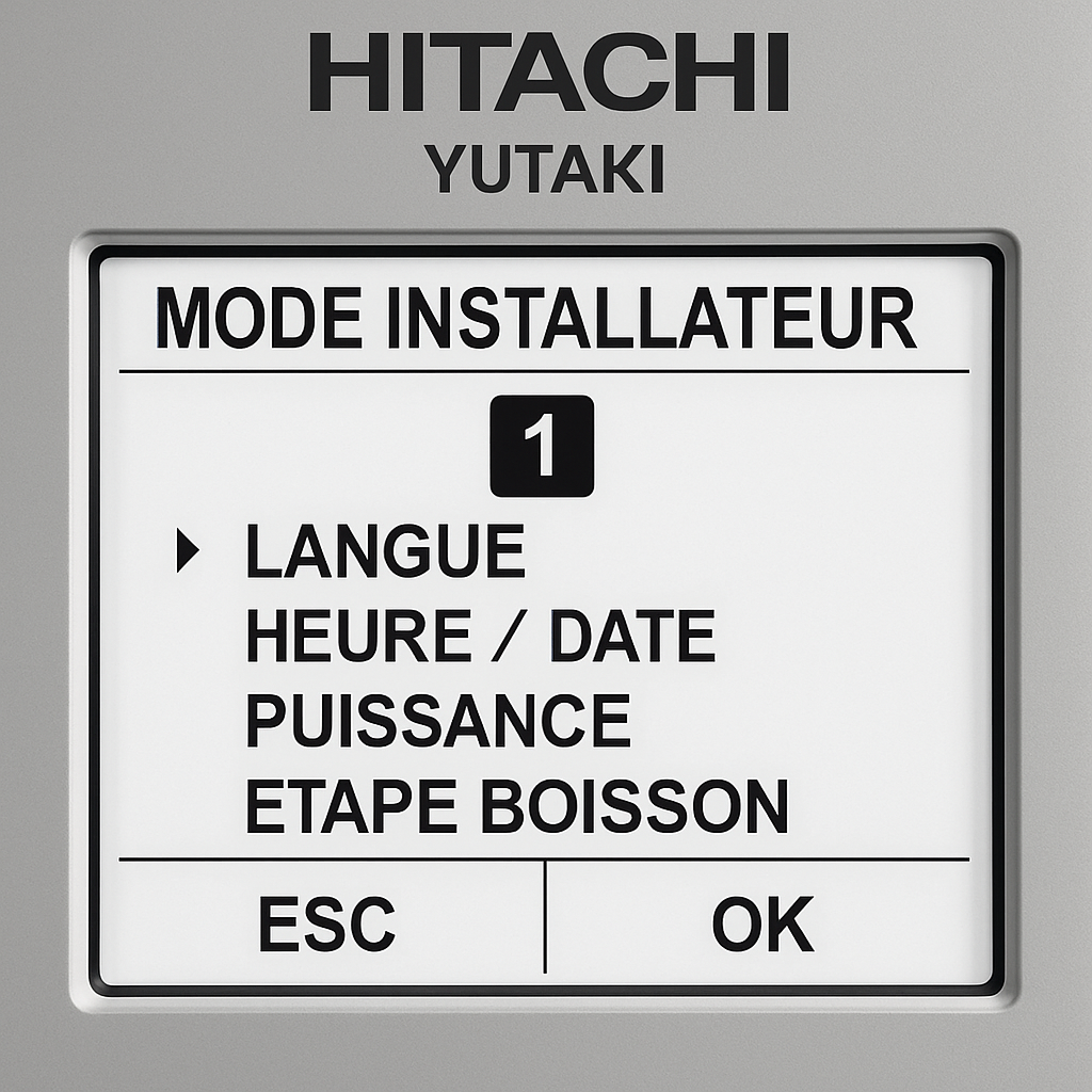 obtenez facilement le mot de passe installateur pour hitachi yutaki en seulement 5 minutes, sans risque d'erreur grĂące Ă notre guide rapide et fiable.