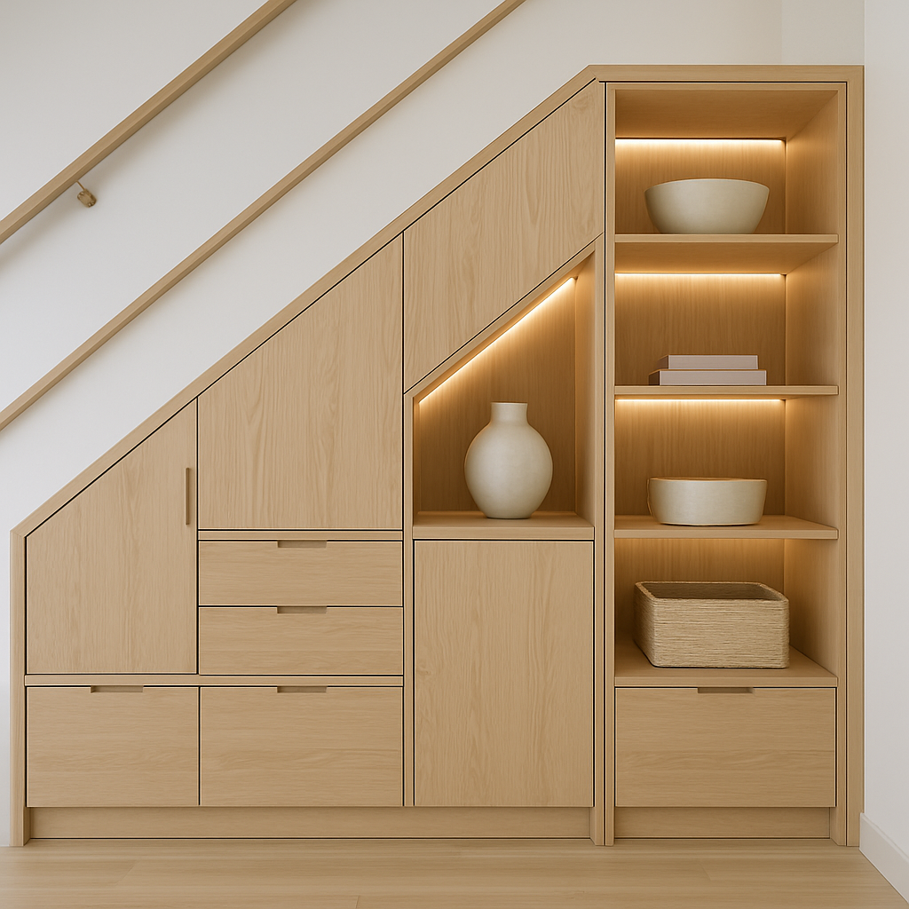 découvrez des idées pratiques et créatives pour aménager l'espace sous un escalier et optimiser votre intérieur avec style et fonctionnalité.