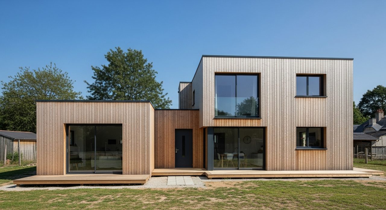 Prix maison bois clé en main 70m² : tarifs 2026 par région
