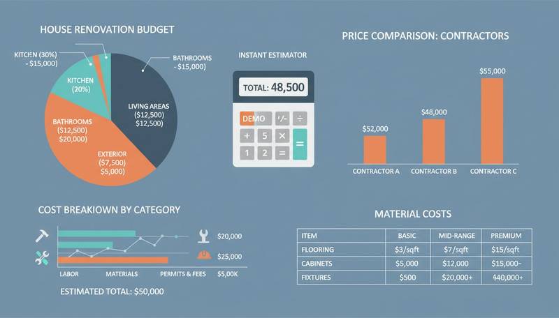 Budget estimation ravalement façade