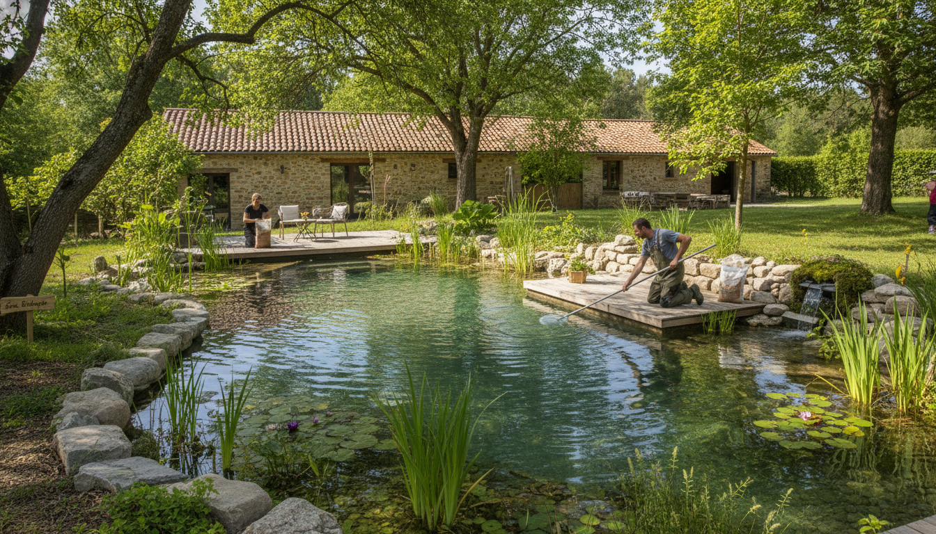 piscine naturelle biologique entretien cout