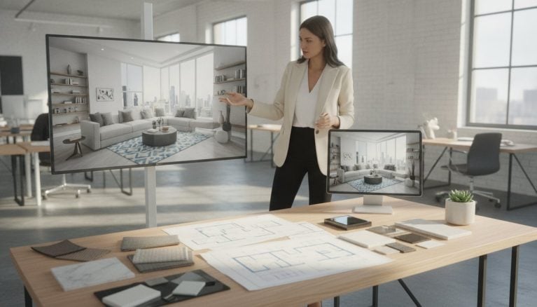 Tarif architecte intérieur plan 3D 2026 : prix par pièce et projet