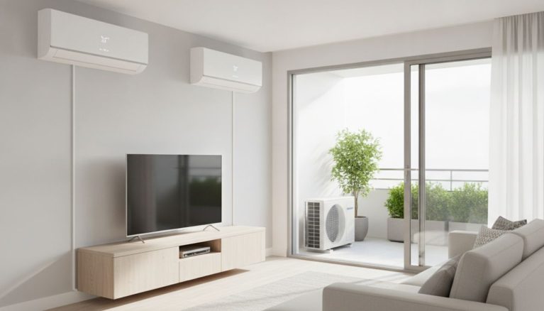 Climatisation réversible 2 split : prix, puissance et installation en 2026