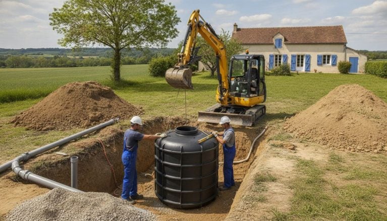 Installer une Fosse Septique : Étapes, Prix et Réglementation 2026