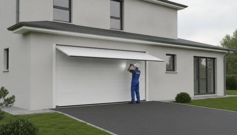 Prix d’une porte de garage sectionnelle en 2026 : tarifs, pose et budget