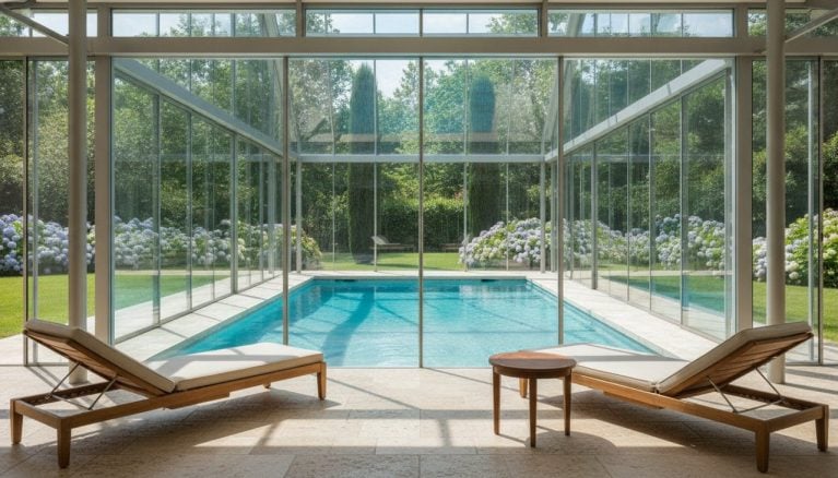 Prix véranda piscine 2026 : tarifs au m², modèles et devis