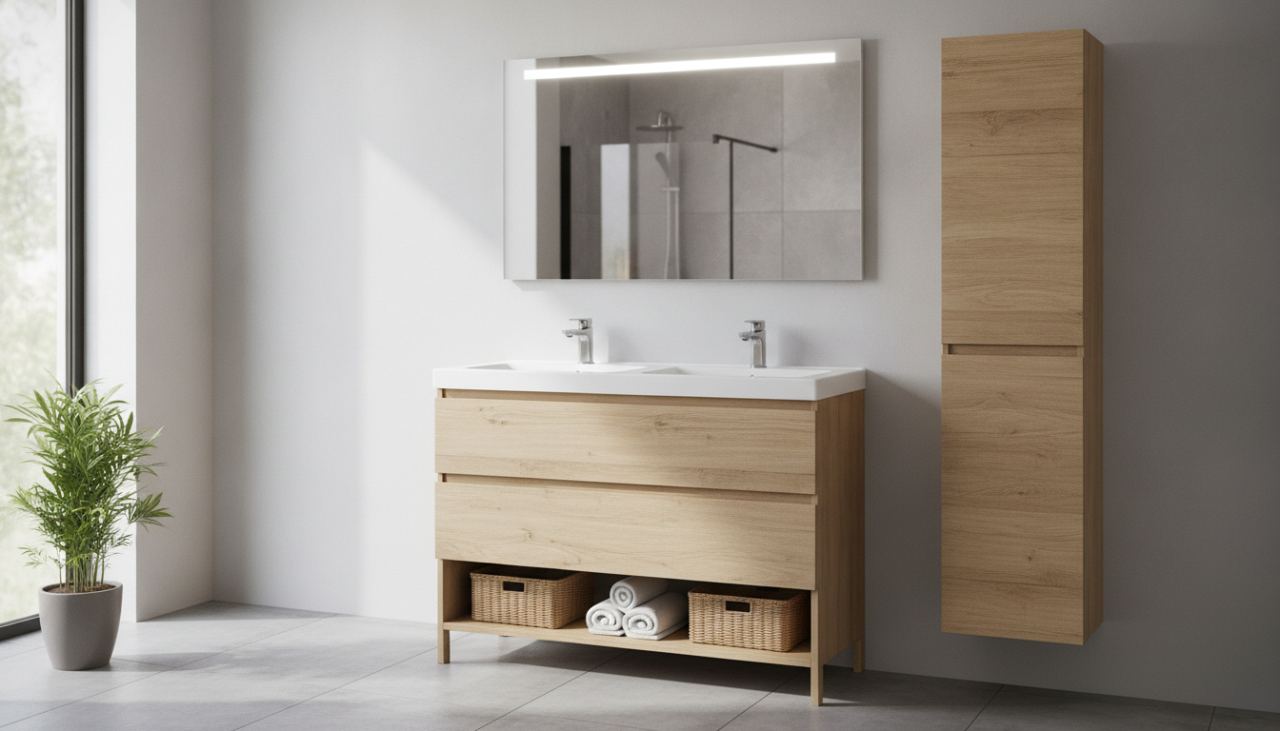 meuble salle de bain brico depot