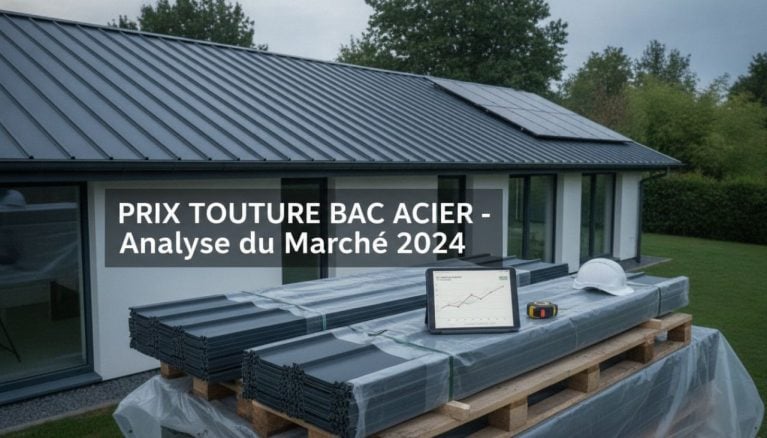 Prix toiture bac acier 2026 : tarifs au m² et devis