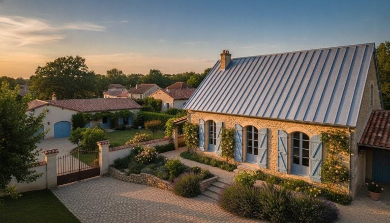 Prix d&rsquo;une toiture en zinc au m² en 2026 : tarifs posés et devis