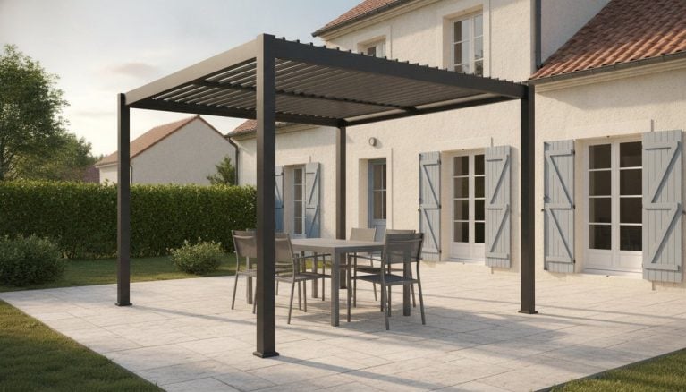 Pergola Brico Dépôt 3×3 : prix 2026, modèles et pose
