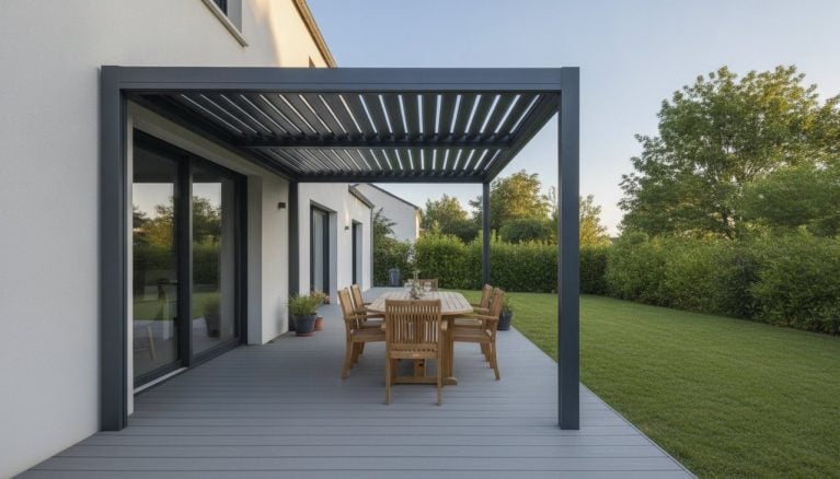 Pergola Castorama alu 4×3 : prix 2026, gammes et pose