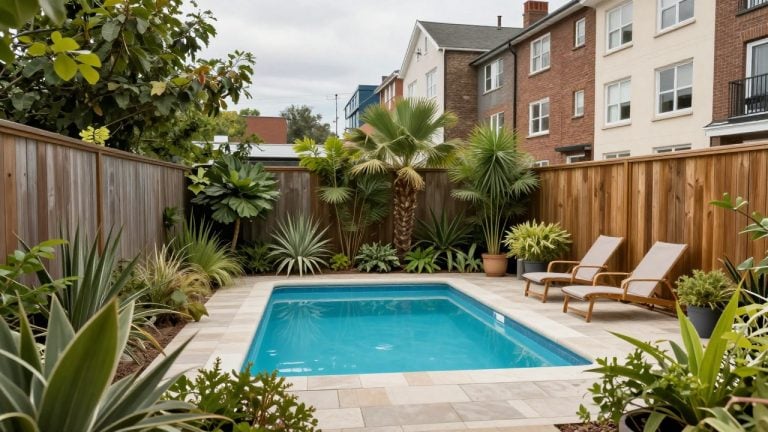 Petite piscine pour petit jardin : tailles et prix 2026