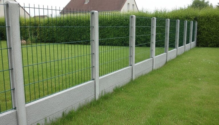 Plaque de béton pour clôture Brico Dépôt : prix 2026, dimensions et pose