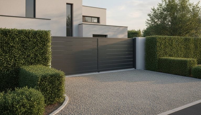 Portail alu Leroy Merlin : prix 2026, gammes et pose