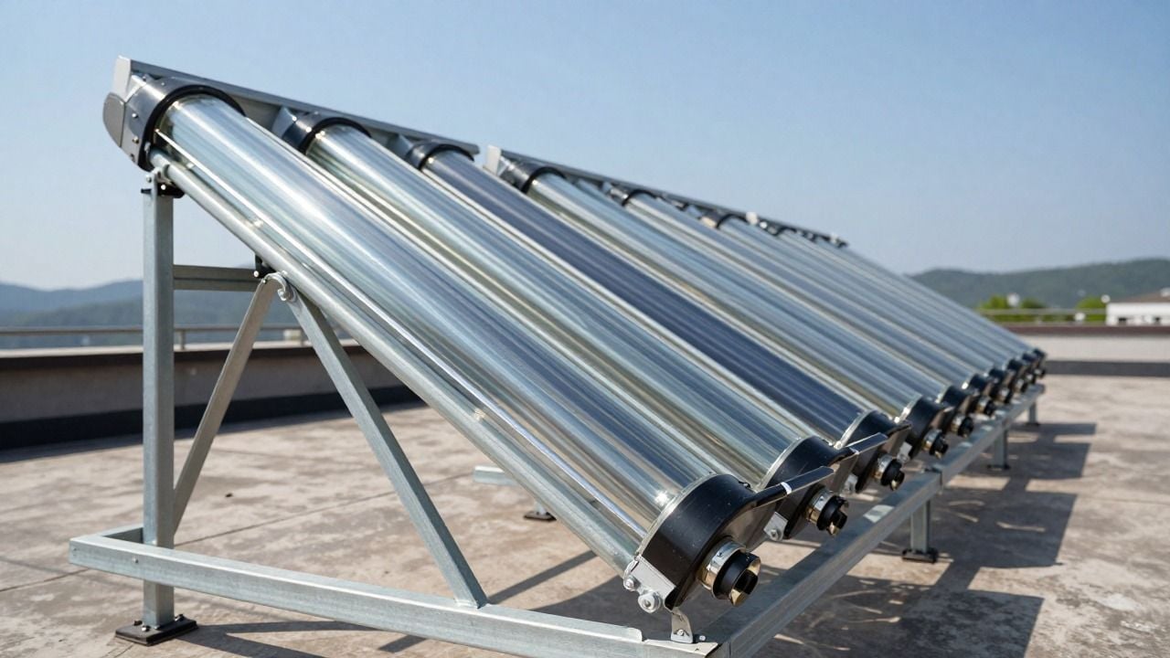 Capteurs solaires à tubes sous vide pour chauffe-eau solaire individuel