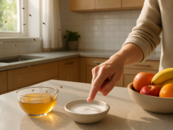 Comment éliminer les moucherons de votre cuisine en 3 jours, sans produits chimiques ?