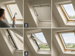Comment faire pivoter un velux facilement en 5 étapes simples ?