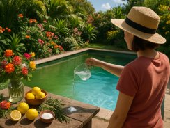 Élimine l’eau de piscine verte en 48h, sans produits chimiques grâce à l’astuce de grand-mère