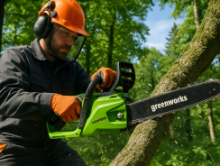 Greenworks : Les avantages des tronçonneuses à batterie Greenworks