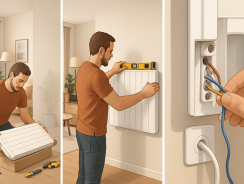 Installer un radiateur électrique sans fil pilote en 5 étapes simples