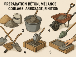 Obtenez un béton sec parfait en 5 étapes simples à arroser