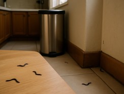 Petits vers noirs dans la maison : comment les identifier et s&rsquo;en débarrasser ?