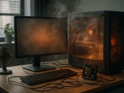 Que risque-t-on à laisser son ordinateur de bureau allumé trop longtemps ?