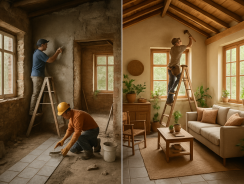 Rénovez votre maison en ruine en 6 mois, sans grandes dépenses !