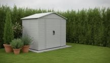 Abri de jardin résine Castorama : prix 2026, gammes et pose