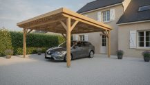 Carport Brico Dépôt : prix 2026, modèles et pose