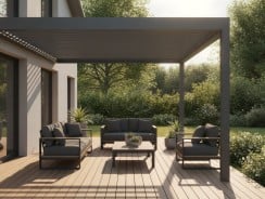 Pergola bioclimatique Leroy Merlin : prix 2026, gammes et pose
