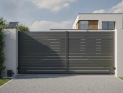 Portail motorisé solaire : prix, kits et pose 2026