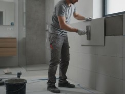 Pose de carrelage mural : prix au m², techniques et étapes 2026