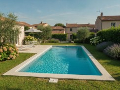 Prix d’une piscine 7×3 prête à plonger : budget complet 2026