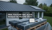 Prix toiture bac acier 2026 : tarifs au m² et devis