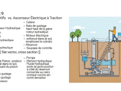 Ascenseur hydraulique vs électrique : comparatif et avis 2026